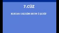 Kabe İmamları kuranı kerim cüz 7