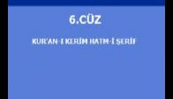 kabe imamları kuranı kerim cüz 6