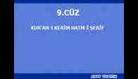Kabe İmamları Kuranı Kerim Cüz 9