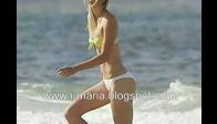 video bikini beach sexy  maria sharapova