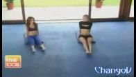 video spor yapan seksi kızlar