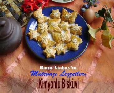 Kimyonlu Bisküvi