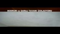 video SPREY POLİÜRETAN KÖPÜK BODRUM ve GARAJ TAVANI İZOL