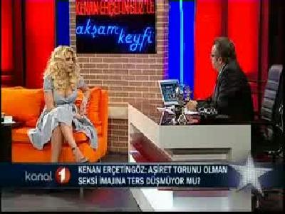 canlı yayında seks gafı